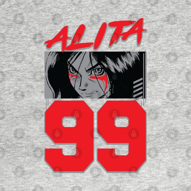 Cyborg 99 - Alita by MatamorosGraphicDesign